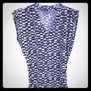 Vince Camuto professional rouched blouse